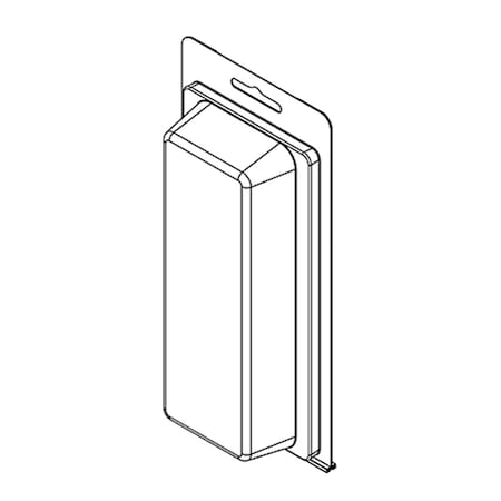 Visipak Thermoform-CLAMSHELL-#-7.437-3.625-6.031-2.063-1.031-0.015-CLEAR-STOCK 201TF